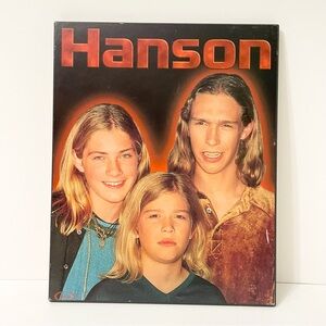 Hanson Boy Band Wall Plaque Sign Decor